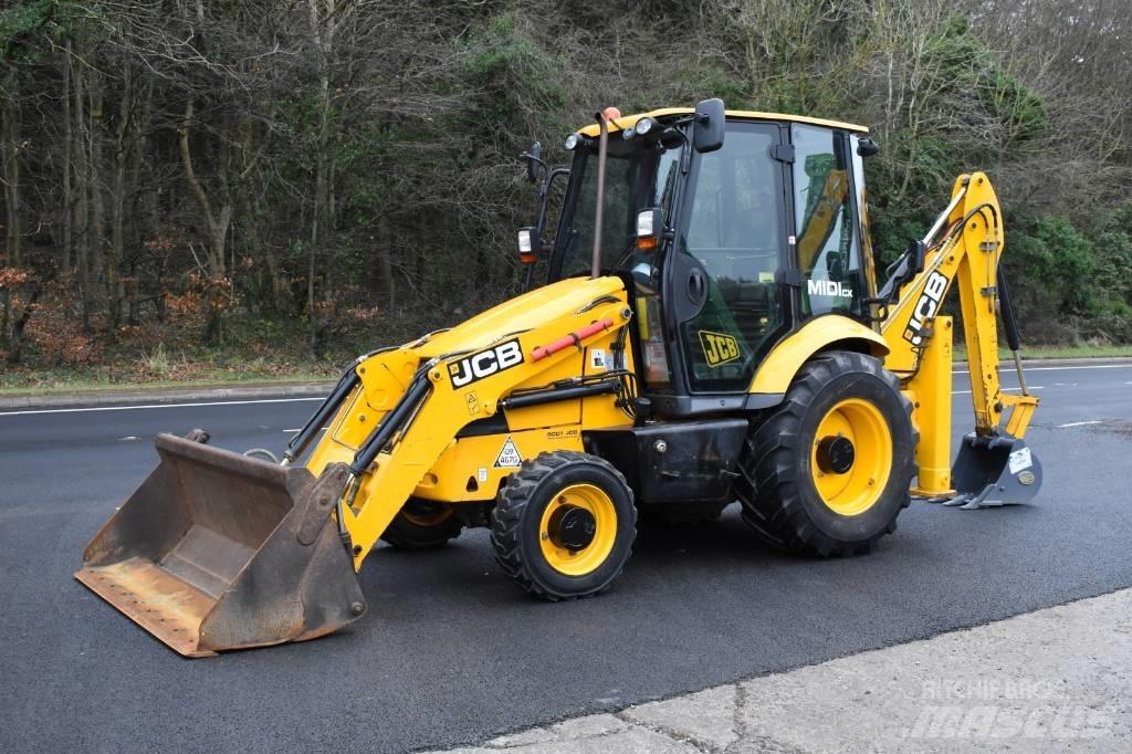 JCB Midi CX لوادر ذات جرافات عكسية