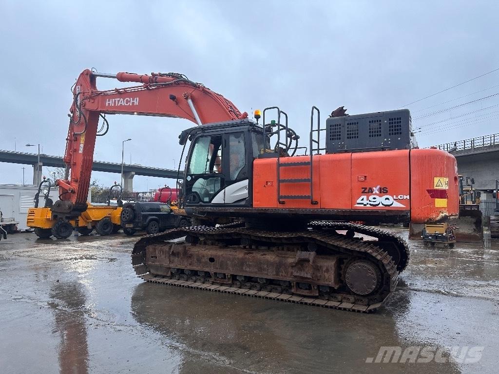 Hitachi ZX 490 LCH حفارات زحافة