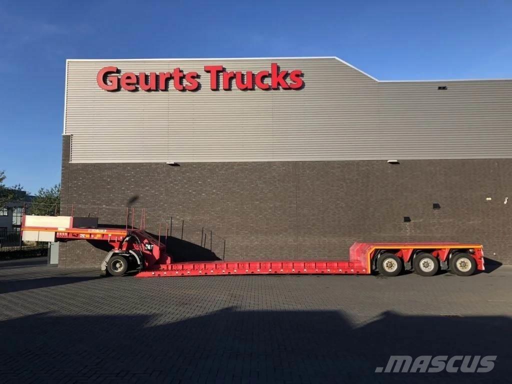  ROJO 1+ 3 LOWLOADER نصف مقطورة مسطحة منخفضة