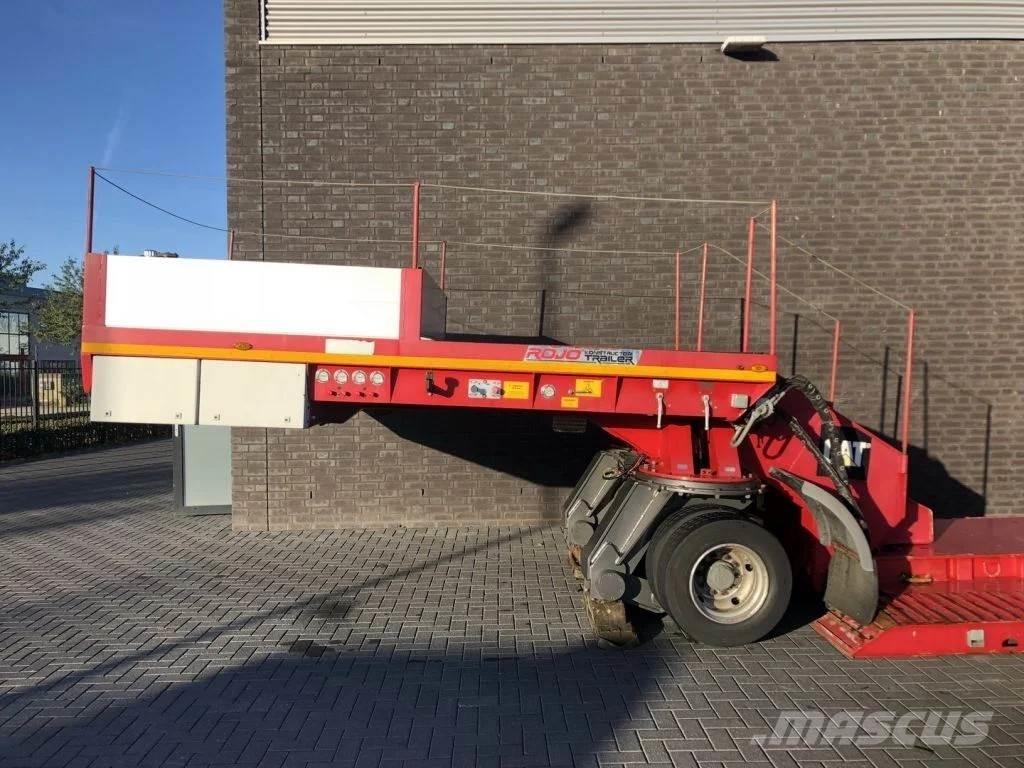  ROJO 1+ 3 LOWLOADER نصف مقطورة مسطحة منخفضة