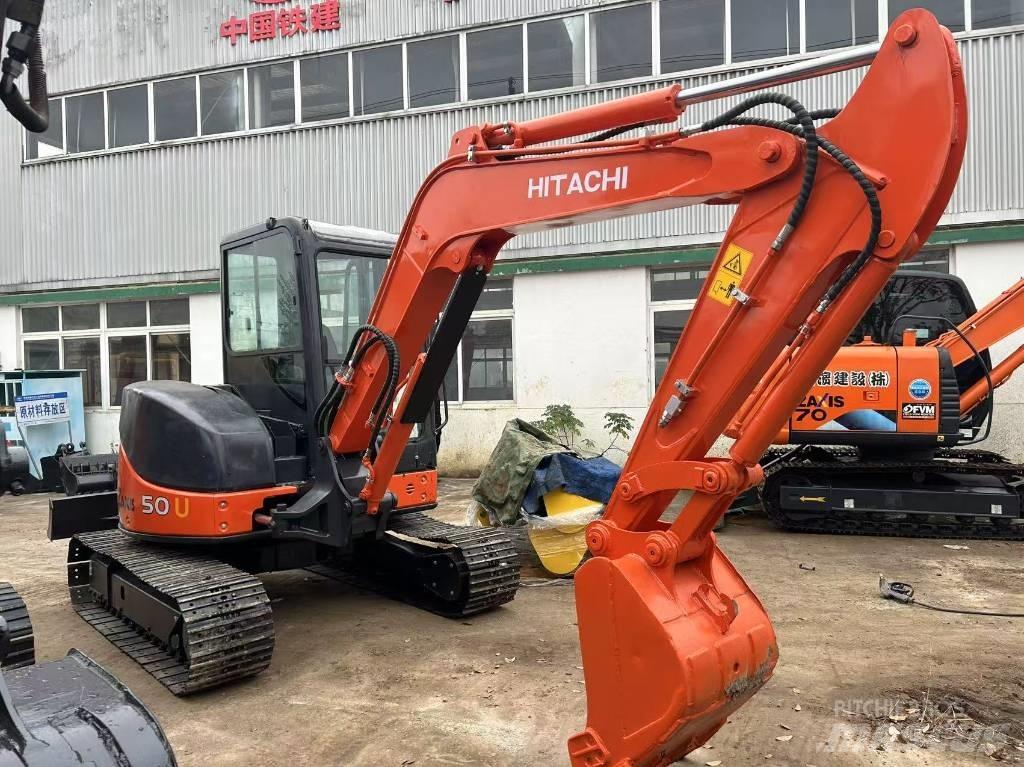 Hitachi ZX 50 U حفارات زحافة