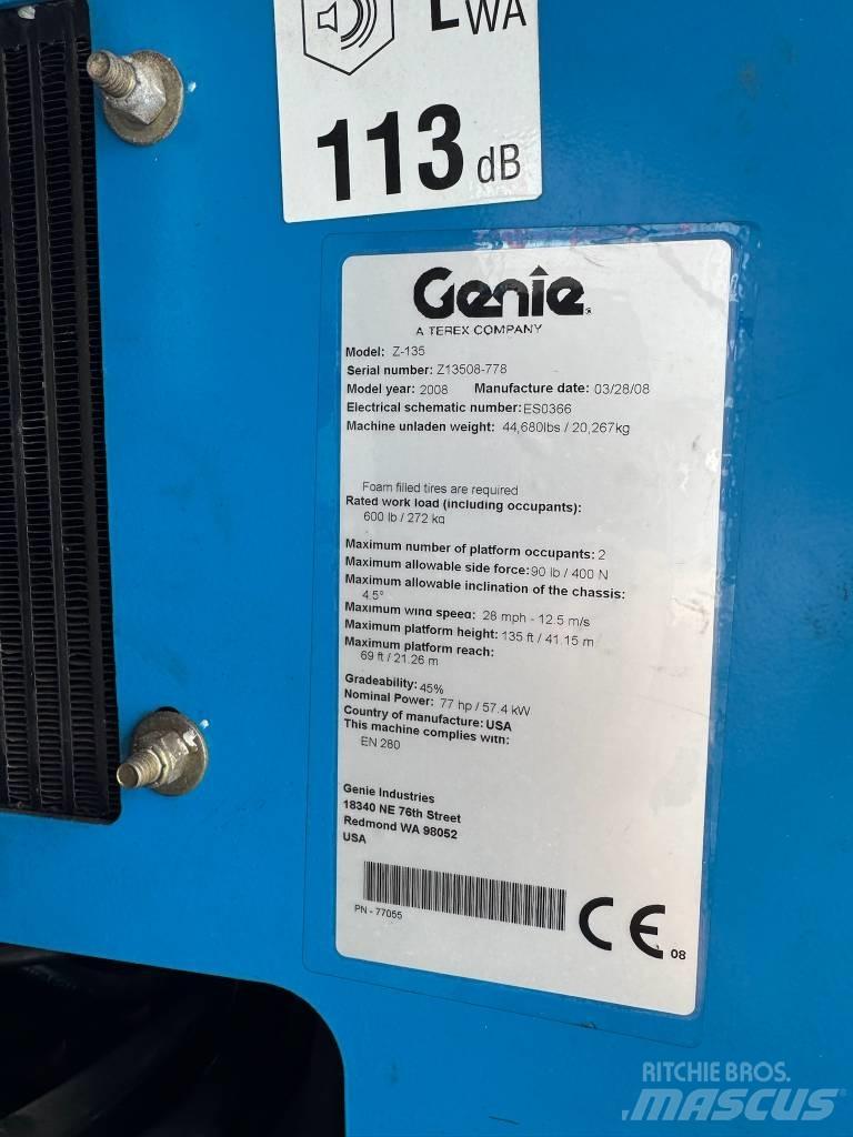 Genie Z 135/70 رافعات سلة مفصلية