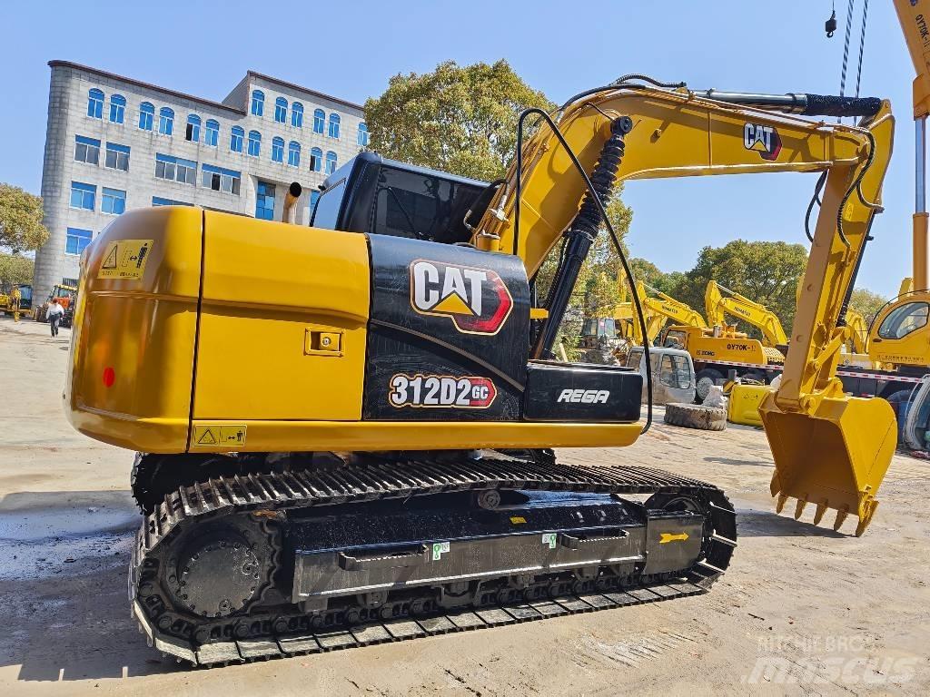 CAT 312 D2 GC حفارات زحافة