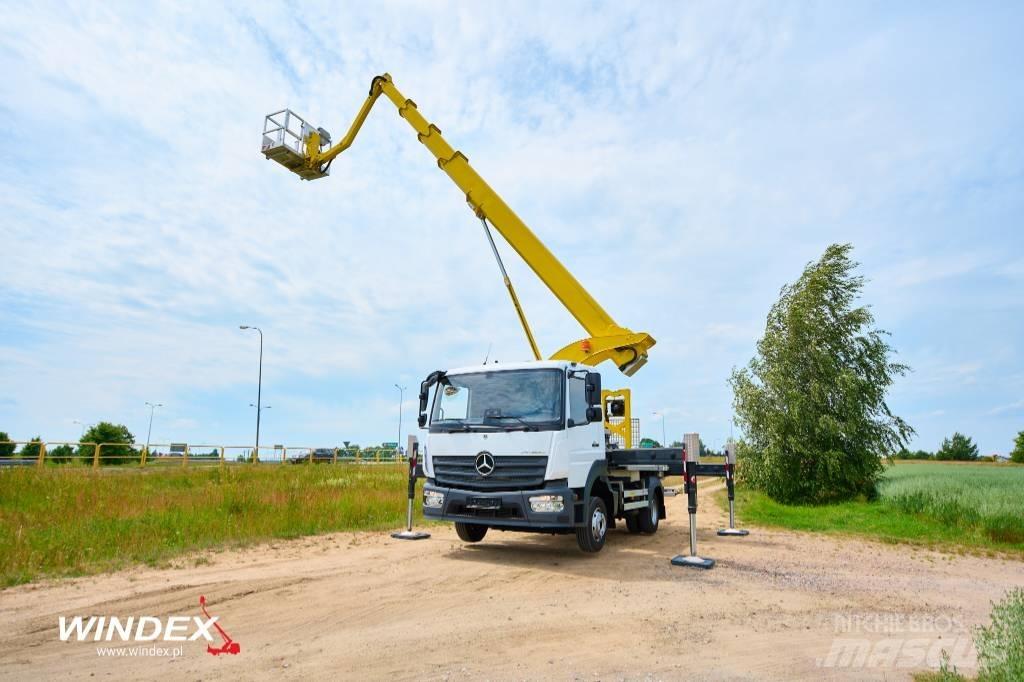 Palfinger P 300 KS المنصات الهوائية المثبتة على شاحنة