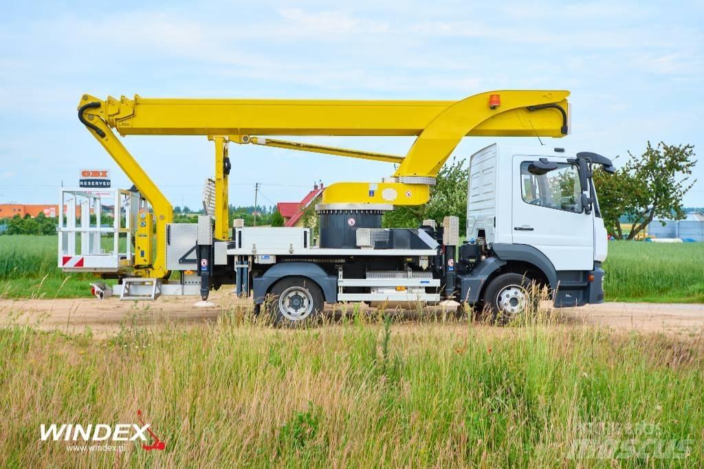 Palfinger P 300 KS المنصات الهوائية المثبتة على شاحنة
