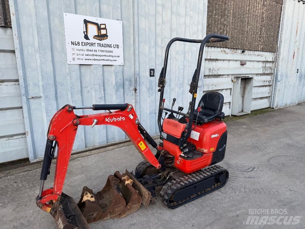 Kubota K 008 حفارات صغيرة أقل من 7 طن (حفارات صغيرة)