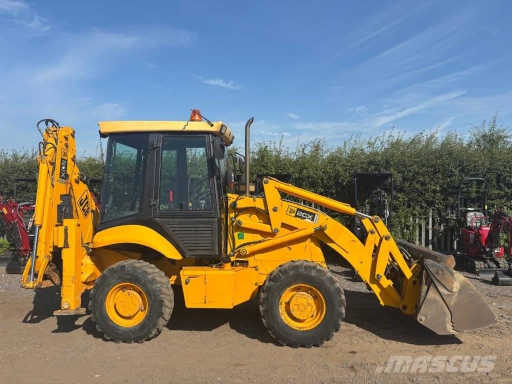 JCB 2CX لوادر ذات جرافات عكسية