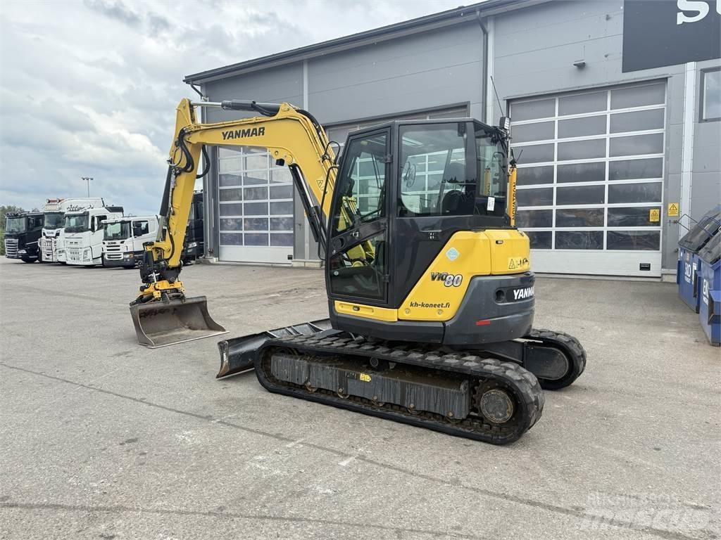 Yanmar Vio 80-1A حفارات وسط 7 طن - 12 طن