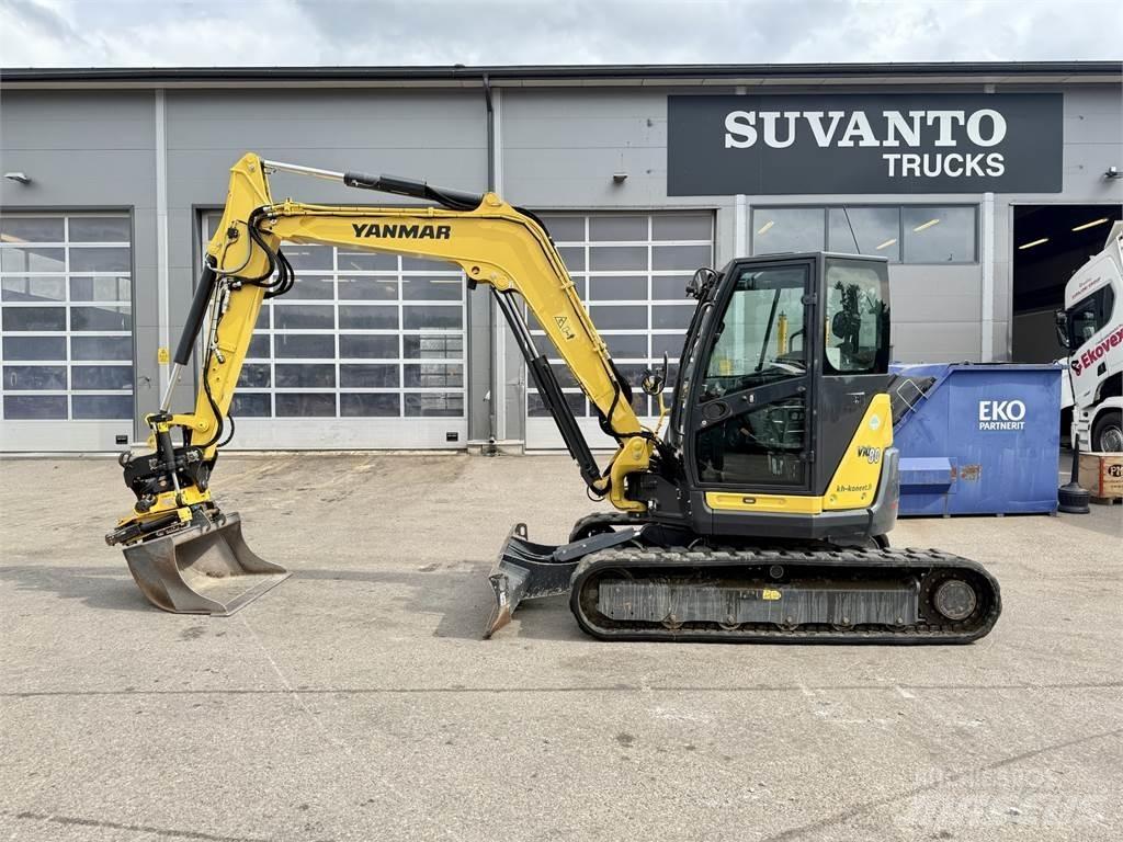 Yanmar Vio 80-1A حفارات وسط 7 طن - 12 طن