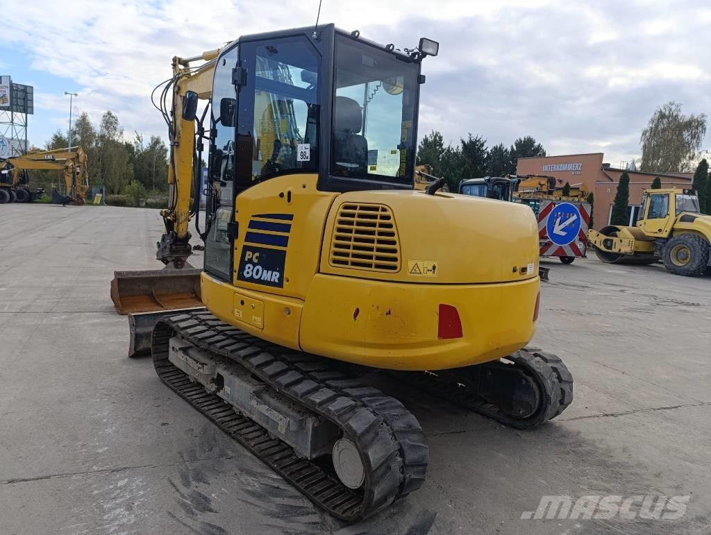 Komatsu PC 80 MR-5 حفارات زحافة