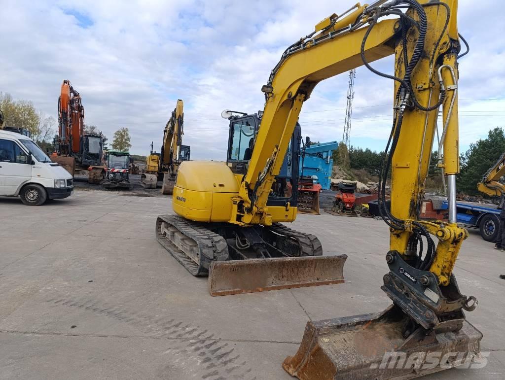 Komatsu PC 80 MR-5 حفارات زحافة