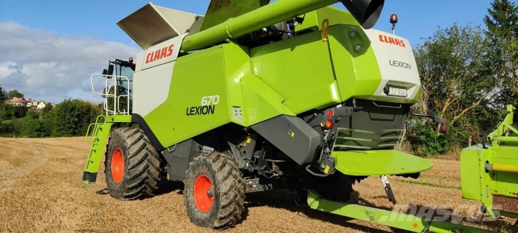 CLAAS Lexion 670 حصادات