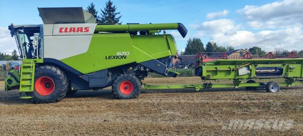 CLAAS Lexion 670 حصادات