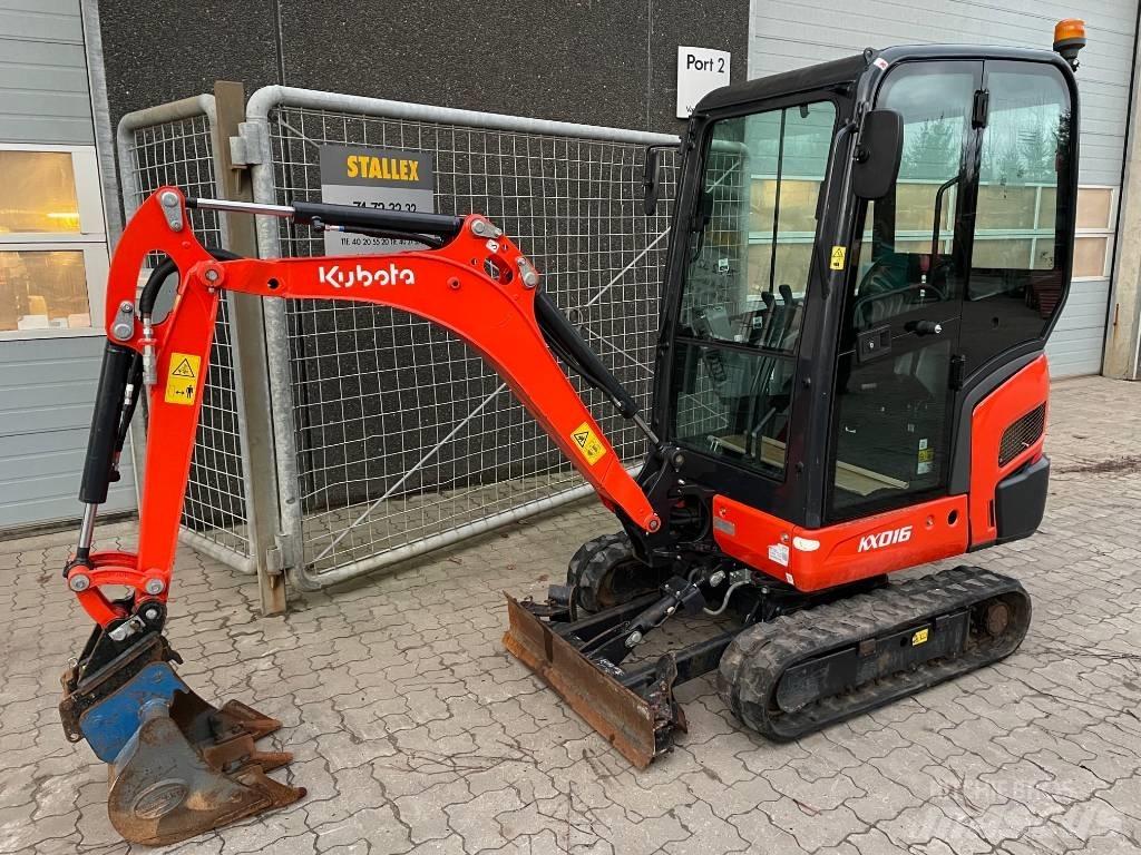 Kubota KX016-4 حفارات صغيرة أقل من 7 طن (حفارات صغيرة)