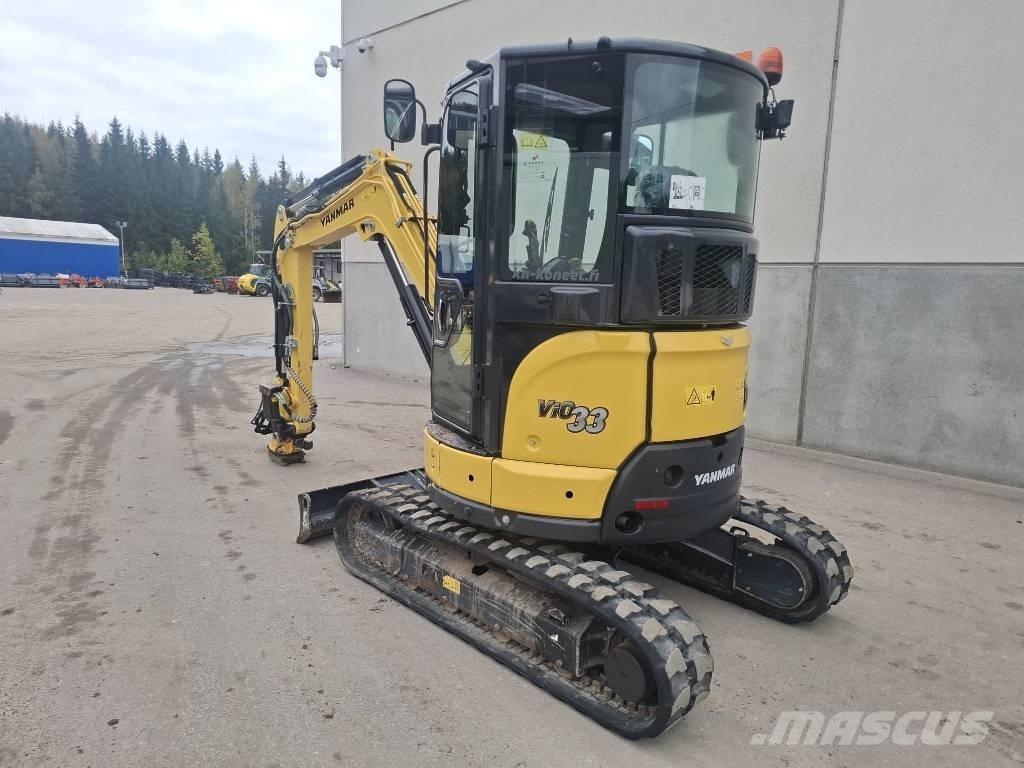 Yanmar Vio 33-6 حفارات صغيرة أقل من 7 طن (حفارات صغيرة)