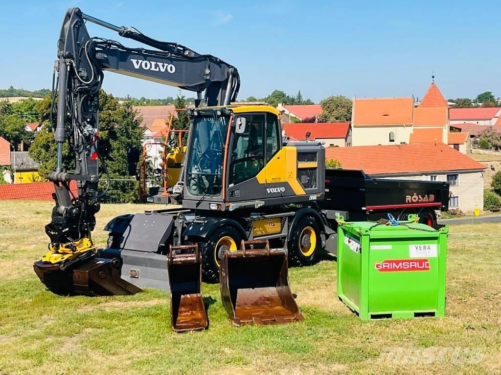 Volvo EW 160 E حفارات بعجل