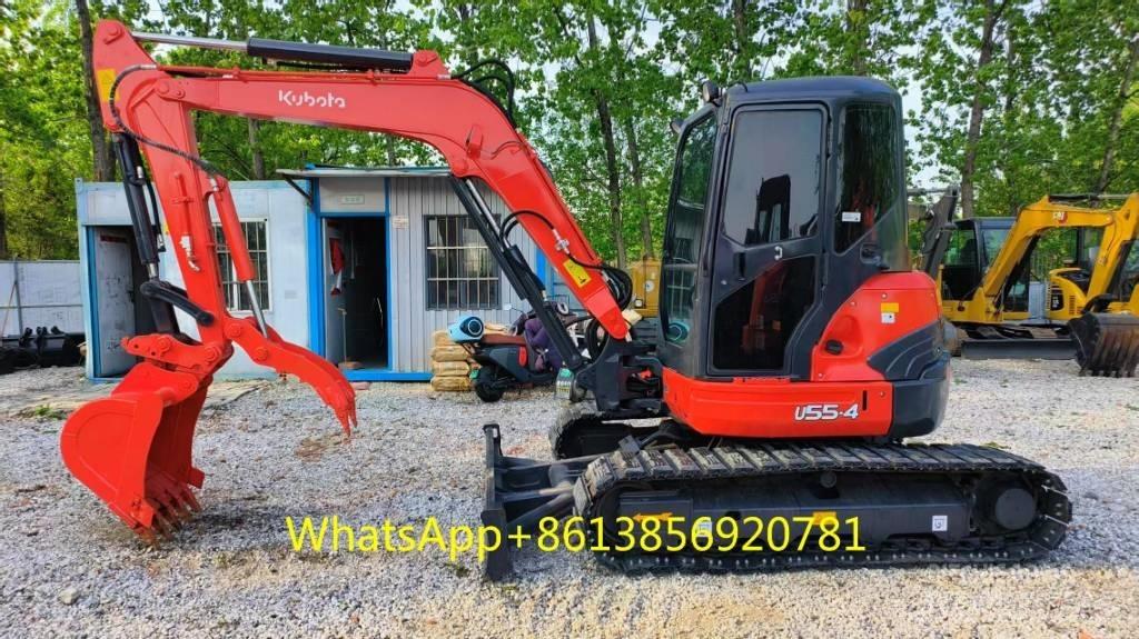 Kubota U 55-4 حفارات صغيرة أقل من 7 طن (حفارات صغيرة)