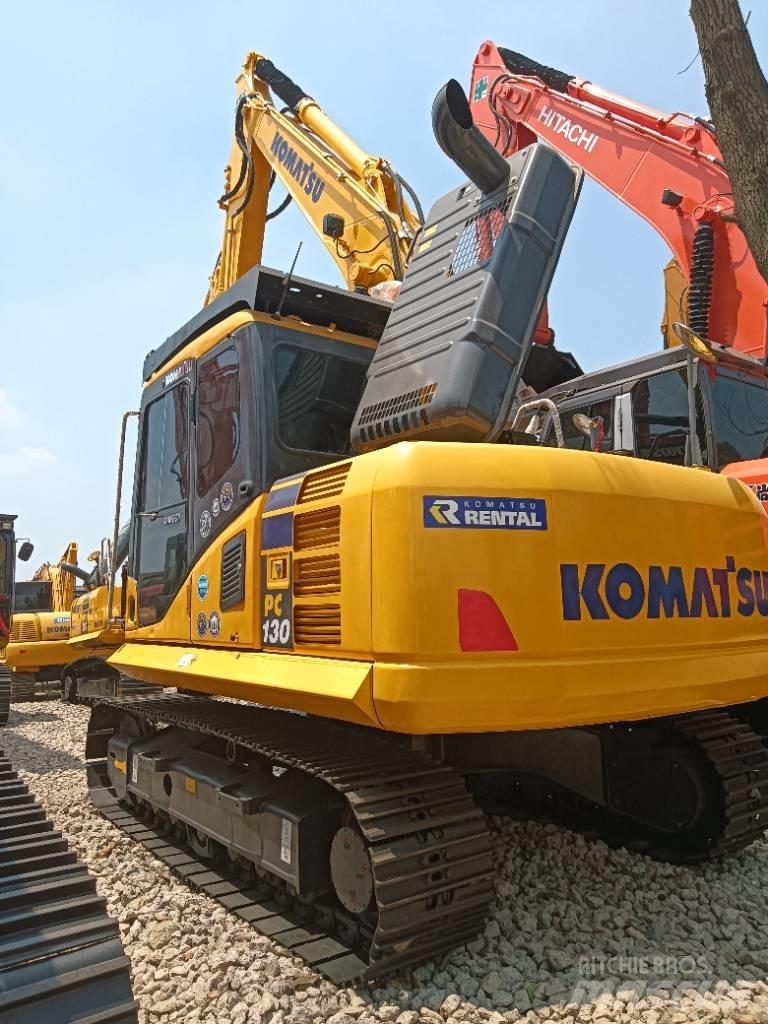 Komatsu pc130 حفارات زحافة