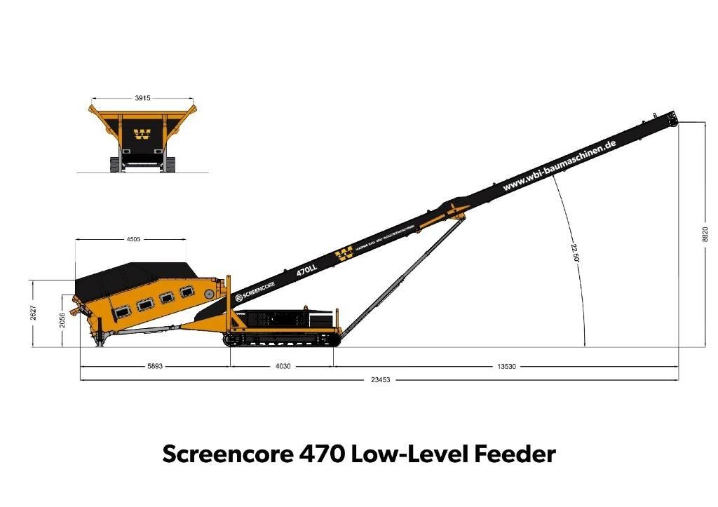  Screencore 470 LL سيور نقالة