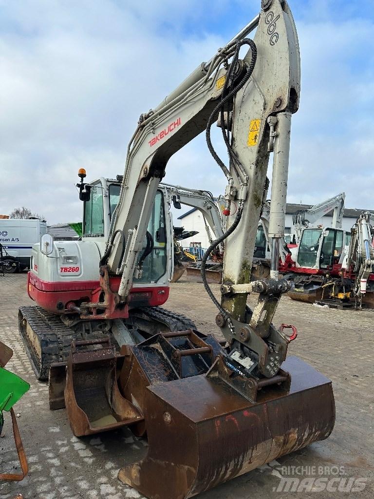 Takeuchi TB260 حفارات صغيرة أقل من 7 طن (حفارات صغيرة)