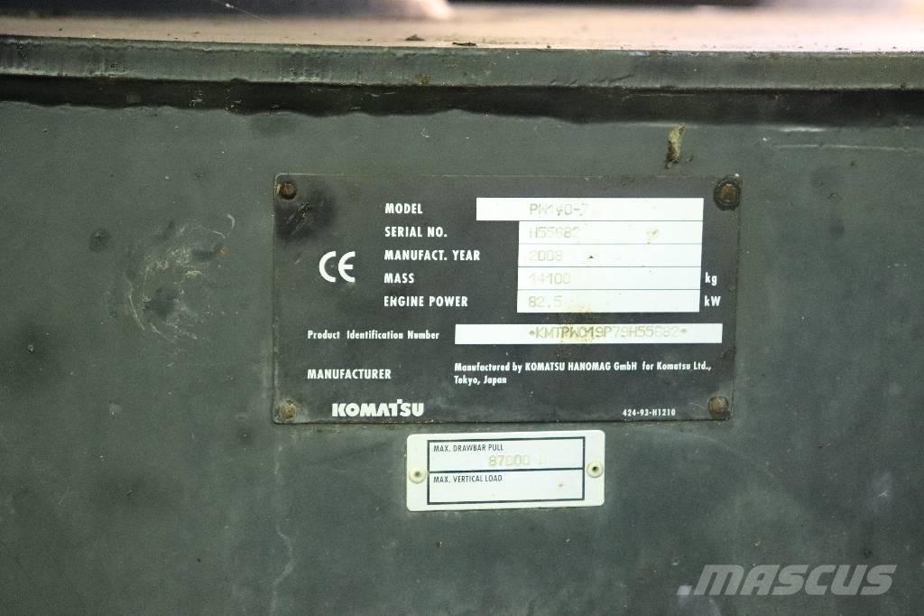 Komatsu PW 140-7 لوادر ذات جرافات عكسية