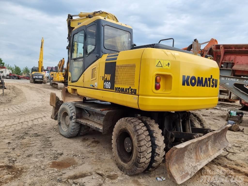 Komatsu PW 160-7 حفارات بعجل
