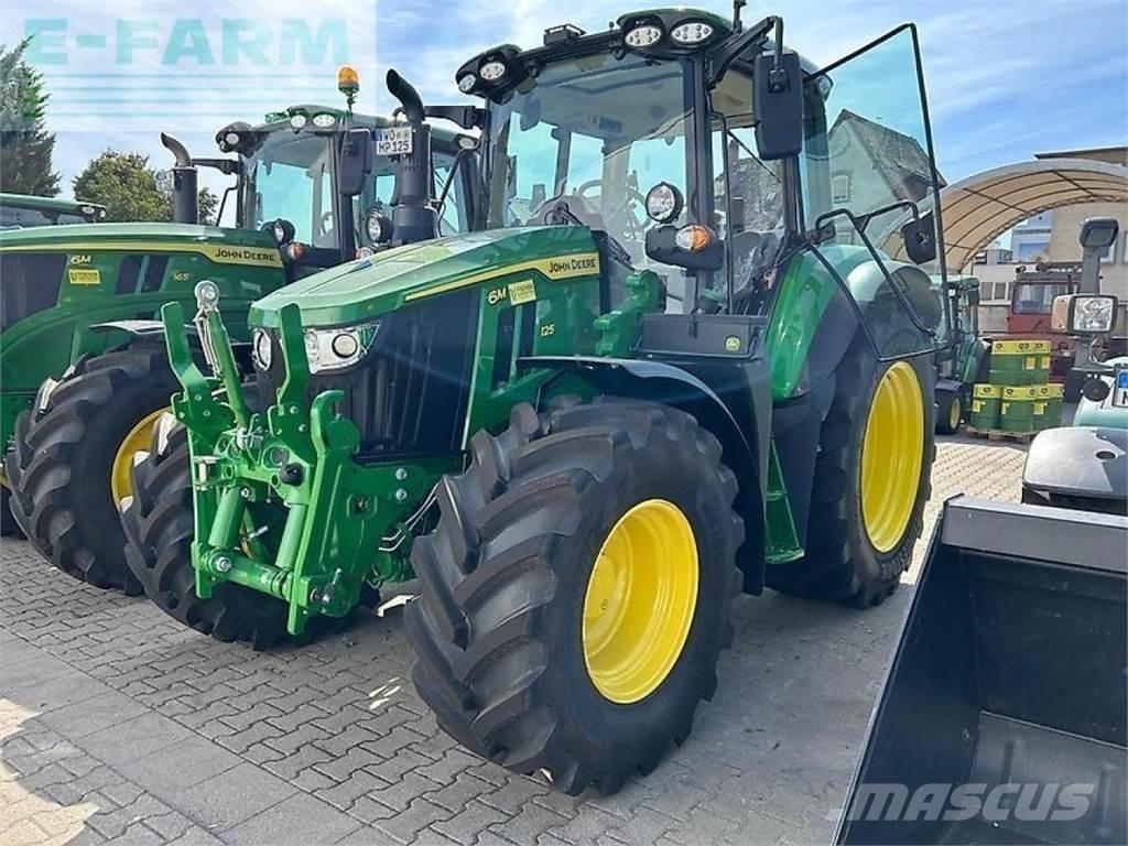 John Deere 6m 125 الجرارات