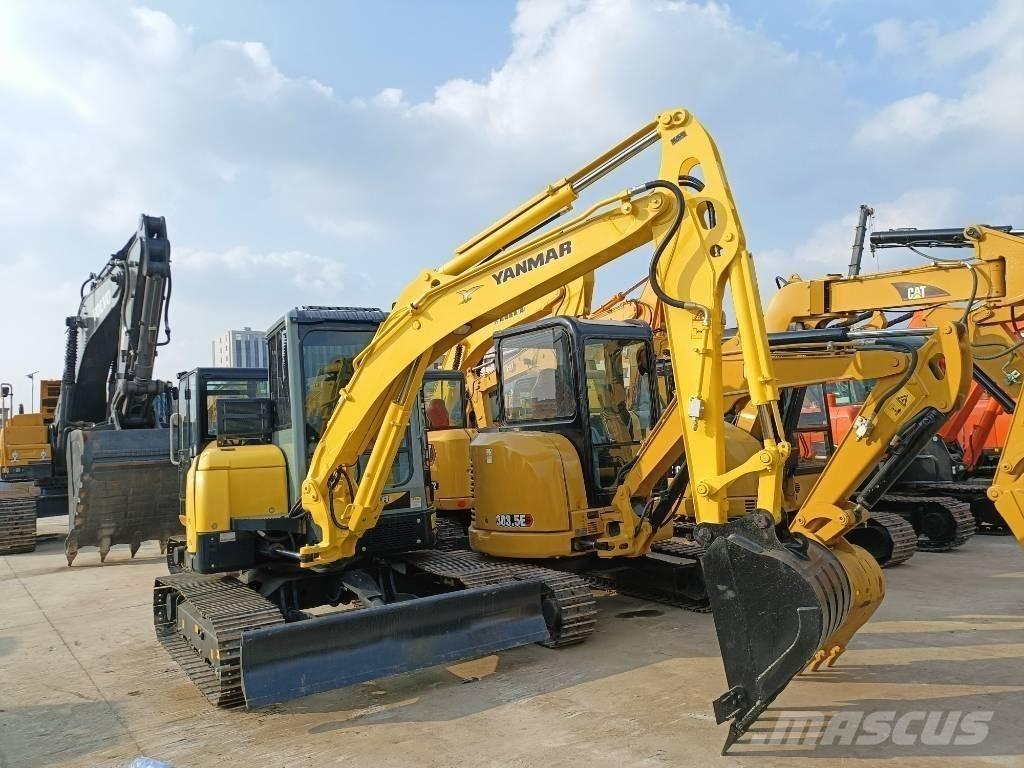 Yanmar Vio 55 حفارات صغيرة أقل من 7 طن (حفارات صغيرة)