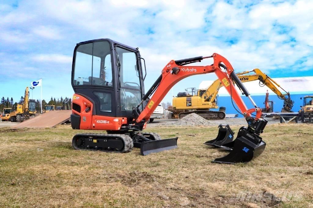 Kubota KX016-4 حفارات صغيرة أقل من 7 طن (حفارات صغيرة)