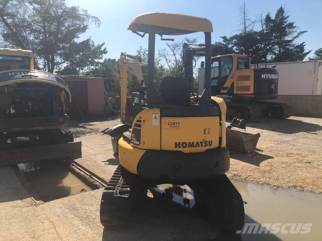 Komatsu PC 30 MR-2 حفارات صغيرة أقل من 7 طن (حفارات صغيرة)