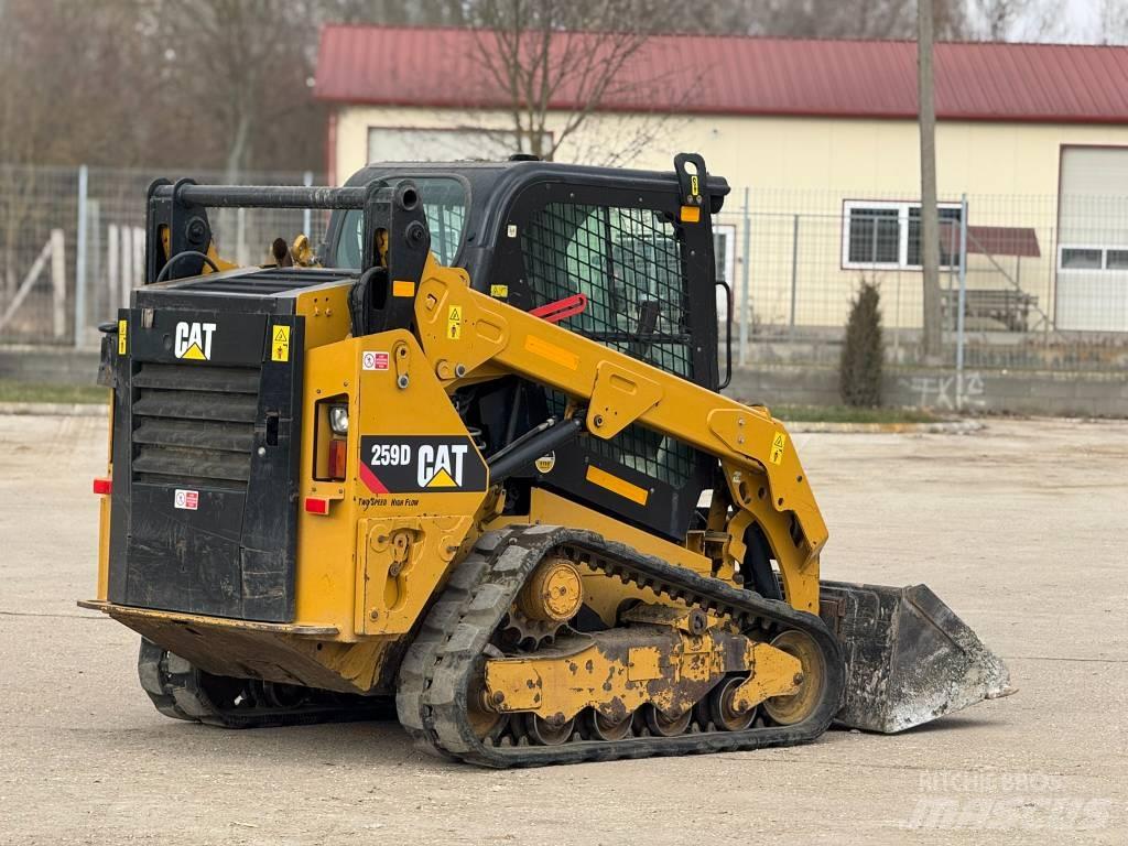 CAT 259 D لوادر انزلاقية التوجيه