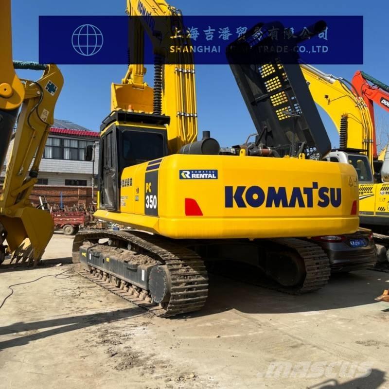 Komatsu PC 350 حفارات زحافة