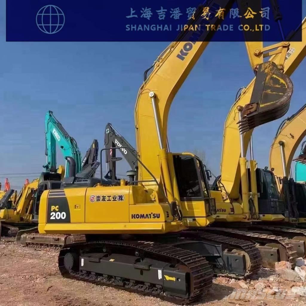 Komatsu PC 200 حفارات زحافة