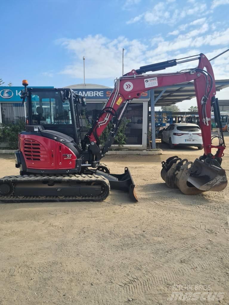 Yanmar Vio 57-6B حفارات صغيرة أقل من 7 طن (حفارات صغيرة)