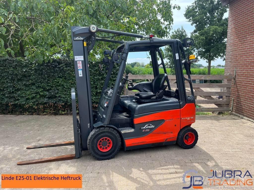 Linde E25-01 شاحنات ذات رافعات شوكية تعمل بالكهرباء