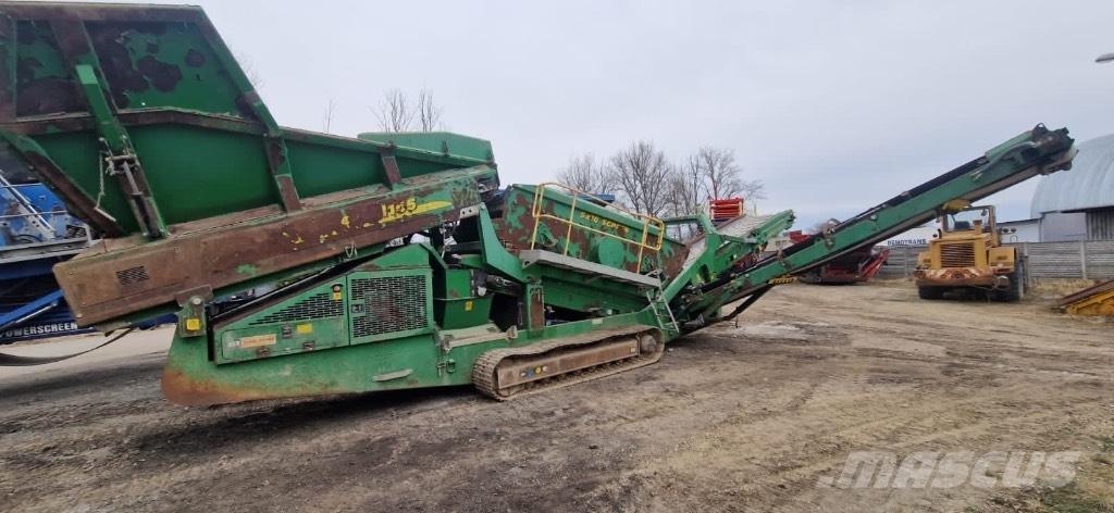 McCloskey R155 أجهزة فحص متنقلة