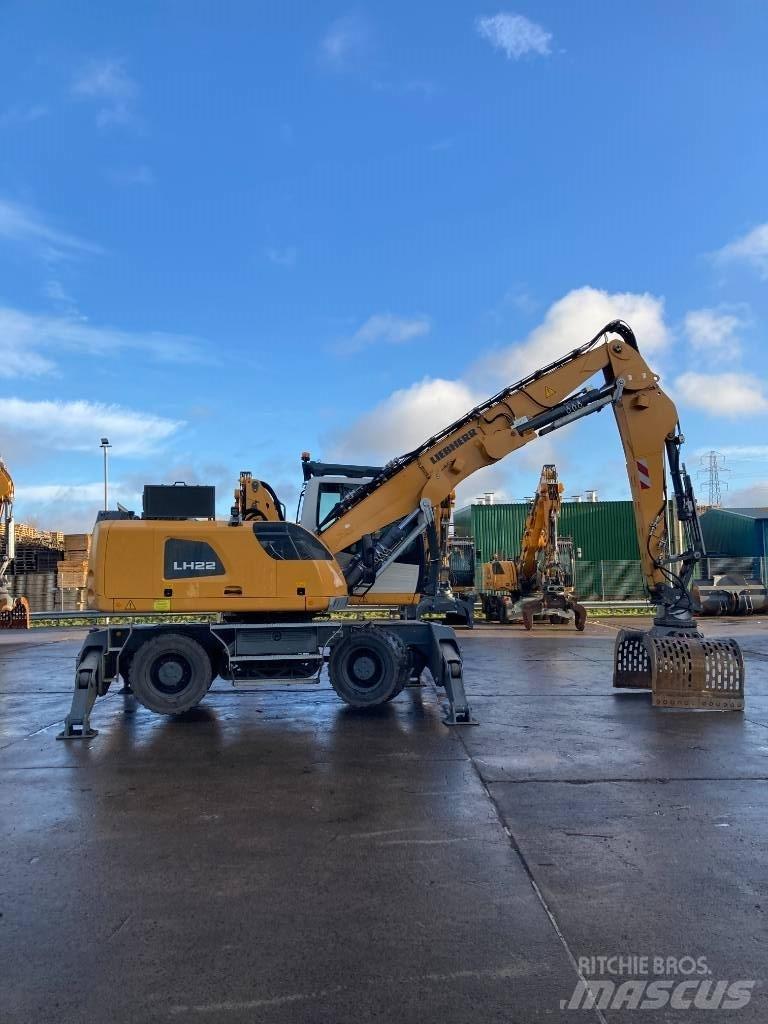 Liebherr LH 22 M مناولات المخلفات / مناولات صناعية