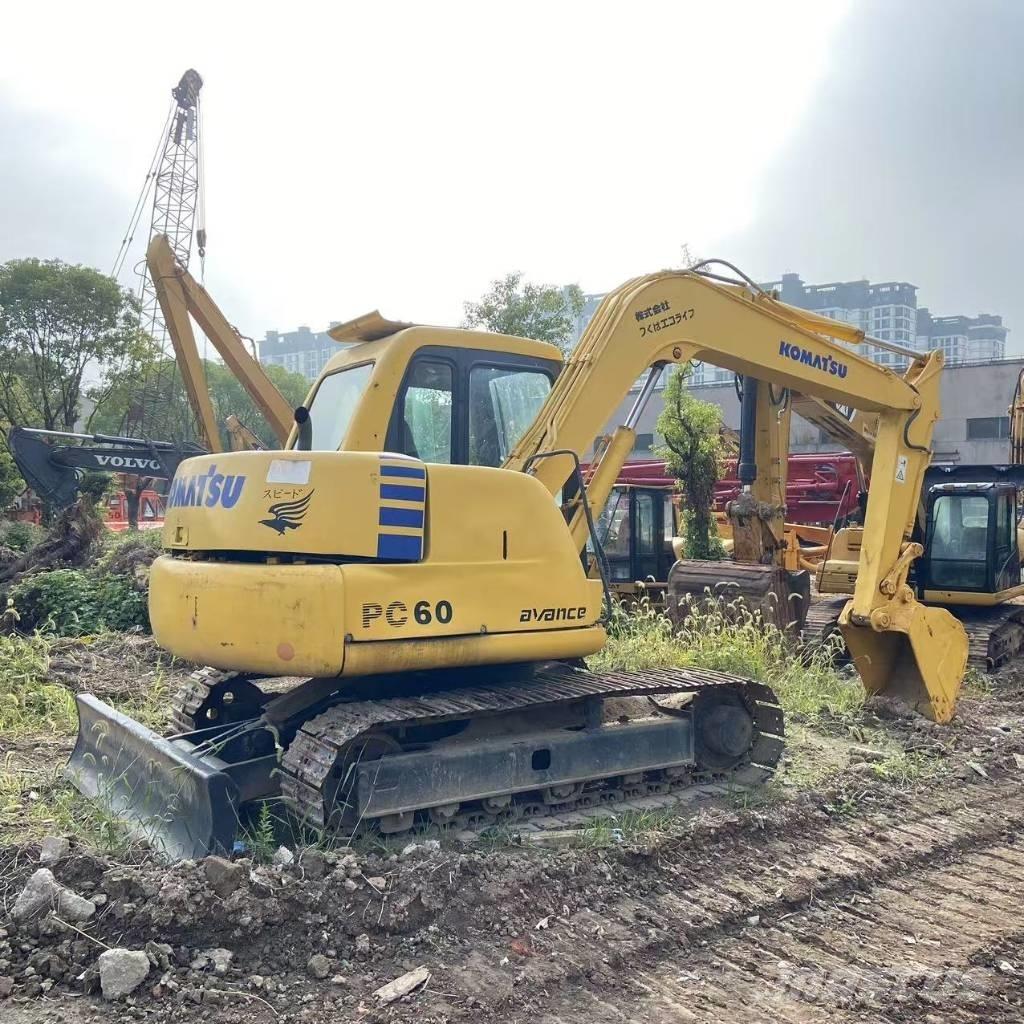 Komatsu PC 60-7 حفارات صغيرة أقل من 7 طن (حفارات صغيرة)