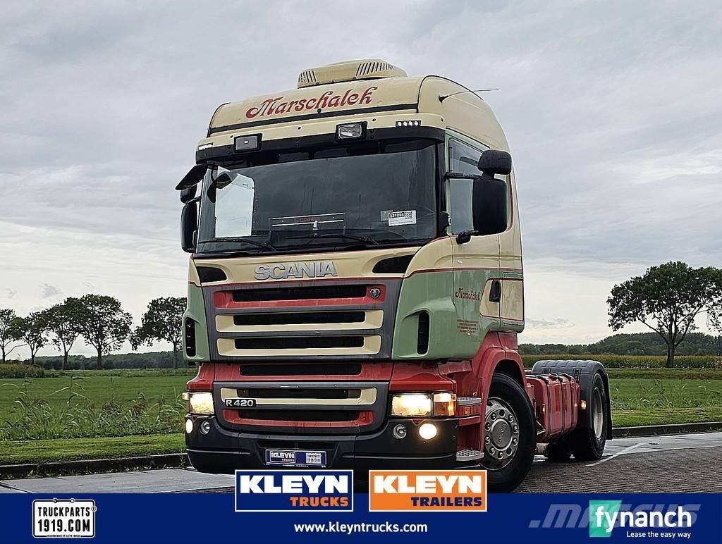 Scania R420 وحدات الجر