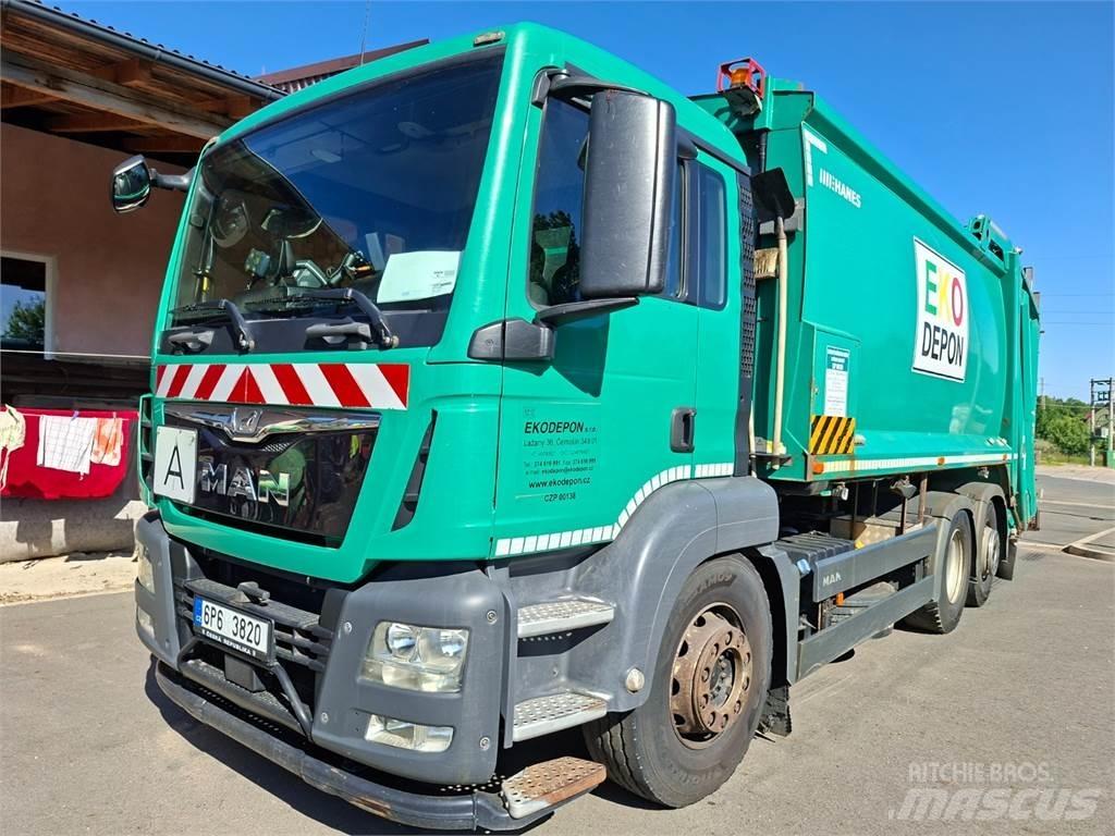 MAN TGM 26.320 6X4 شاحنات بمقصورة وهيكل