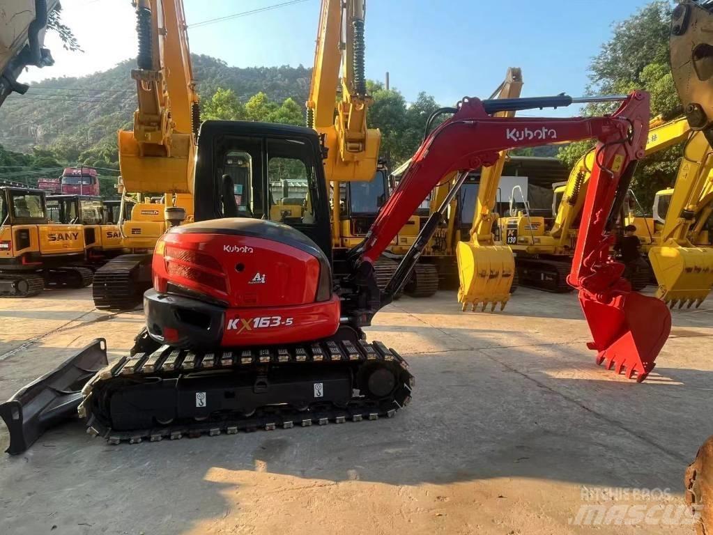 Kubota KX 163-5 حفارات صغيرة أقل من 7 طن (حفارات صغيرة)