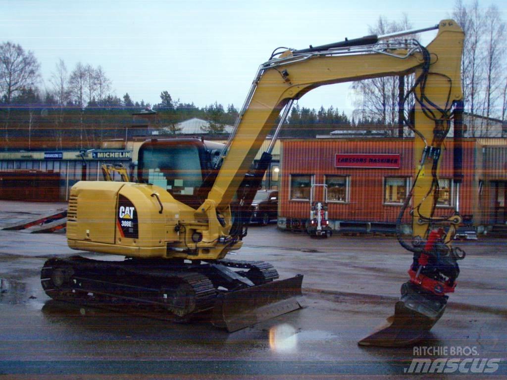 CAT 308 E 2 CR حفارات وسط 7 طن - 12 طن