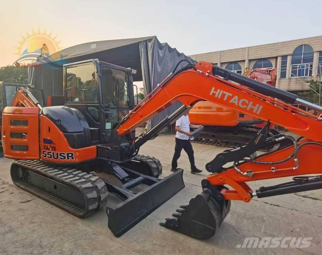 Hitachi ZX55USR حفارات صغيرة أقل من 7 طن (حفارات صغيرة)