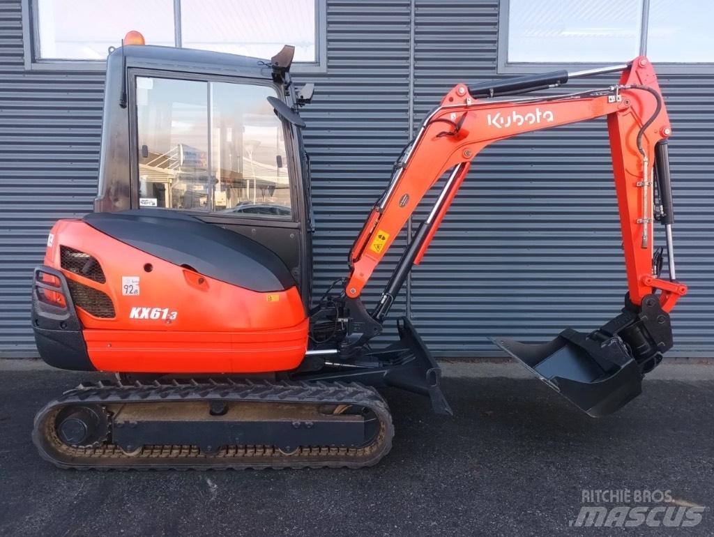 Kubota kx61-3 حفارات صغيرة أقل من 7 طن (حفارات صغيرة)