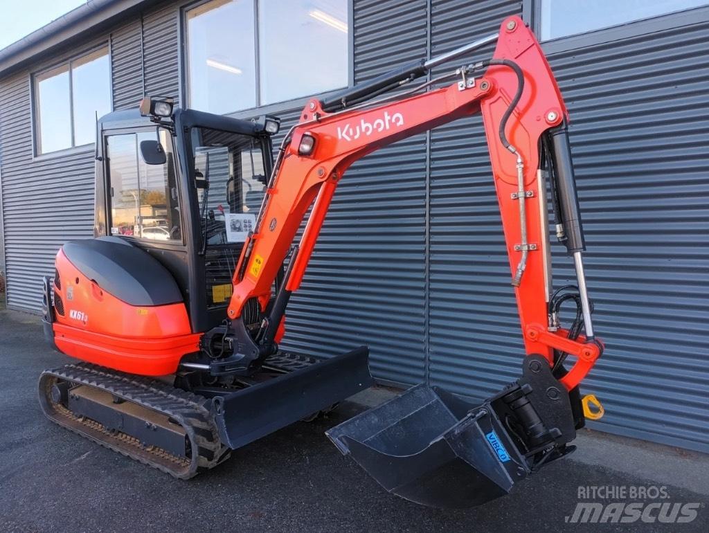 Kubota kx61-3 حفارات صغيرة أقل من 7 طن (حفارات صغيرة)