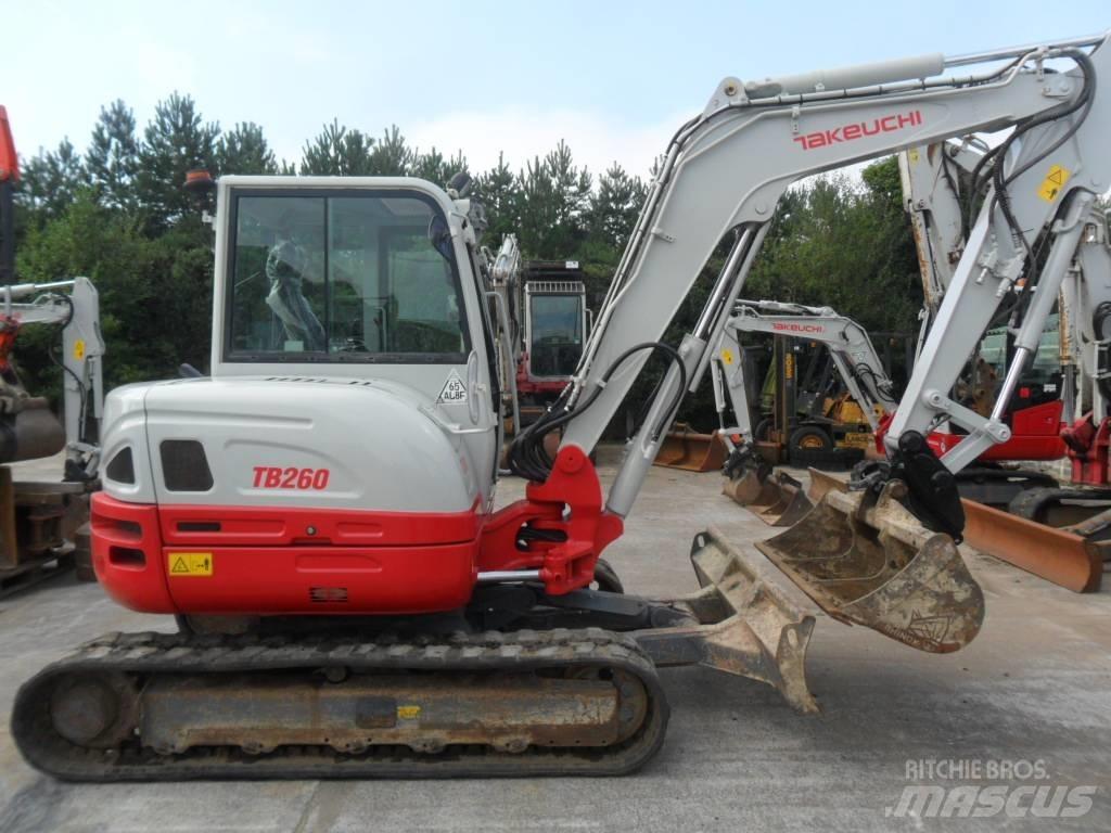 Takeuchi TB260 حفارات صغيرة أقل من 7 طن (حفارات صغيرة)