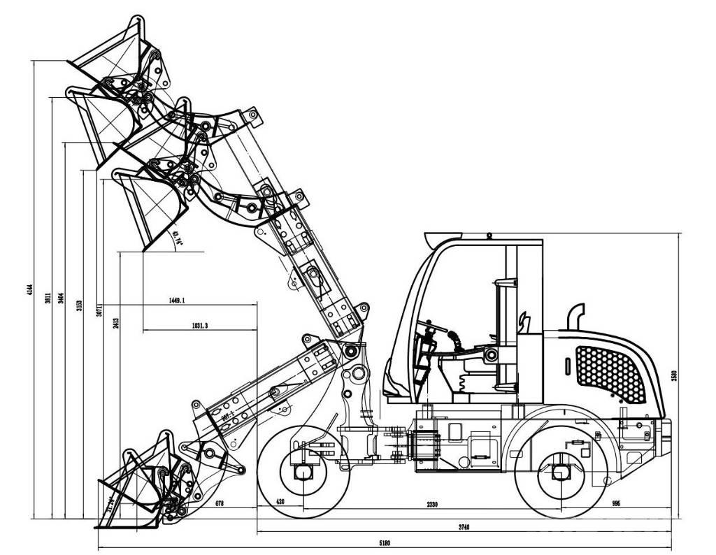  Manitech  MTech 4,5T رافعة تلسكوبية