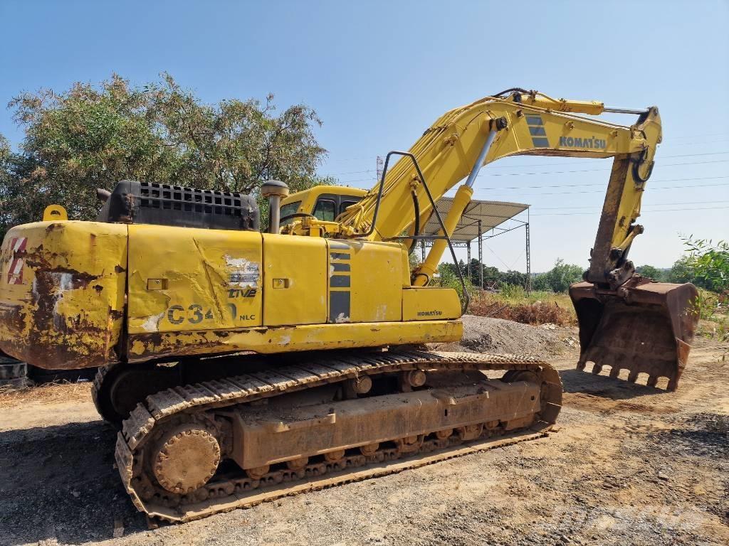 Komatsu PC 340 LC حفارات زحافة