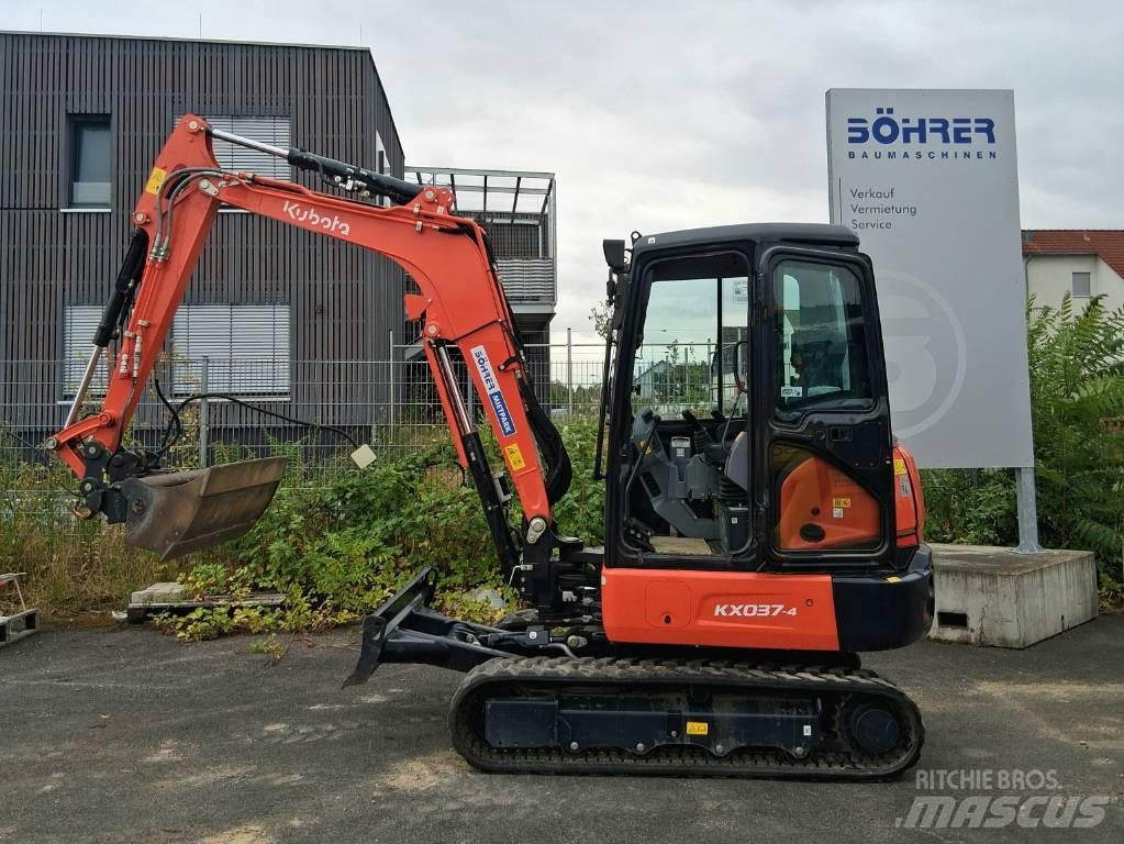 Kubota KX 037-4 | HS03 حفارات صغيرة أقل من 7 طن (حفارات صغيرة)