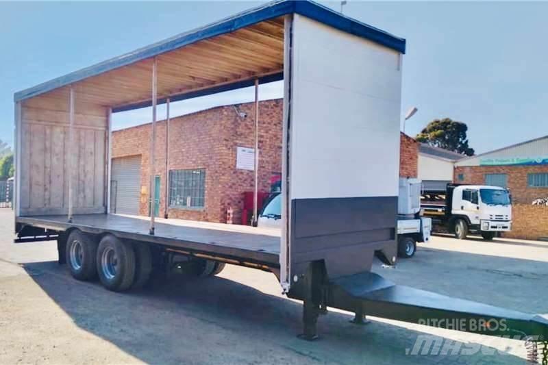  Custom Curtainside مقطورات أخرى